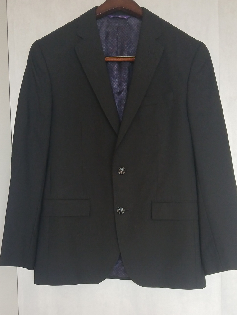 Ted BakerLondon ENDURANCE Black Two Button-Men's Blazer